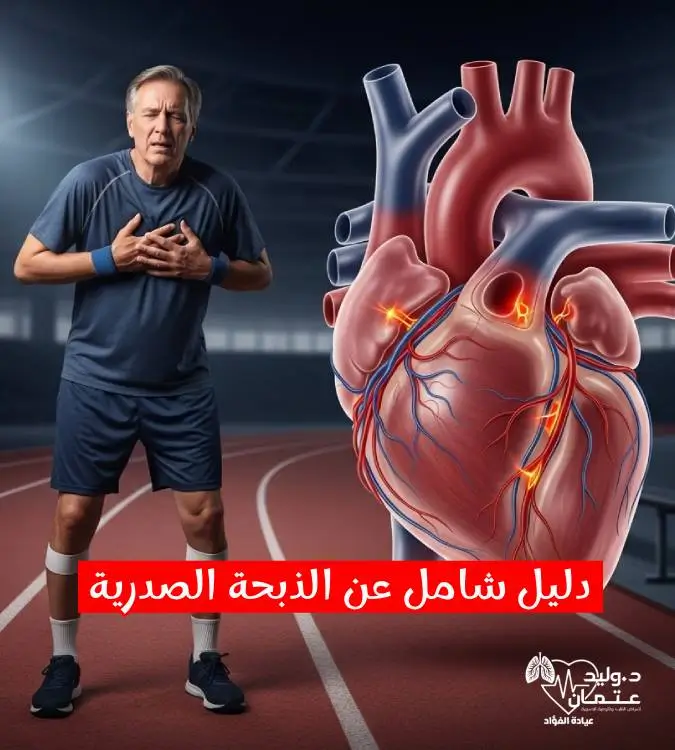 الذبحة الصدرية: الأعراض والأسباب وطرق العلاج | د. وليد وحيد عتمان