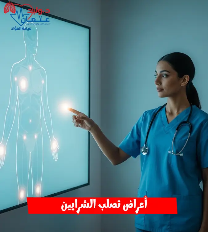 هل تختلف أعراض تصلب الشرايين من مكان لآخر في الجسم