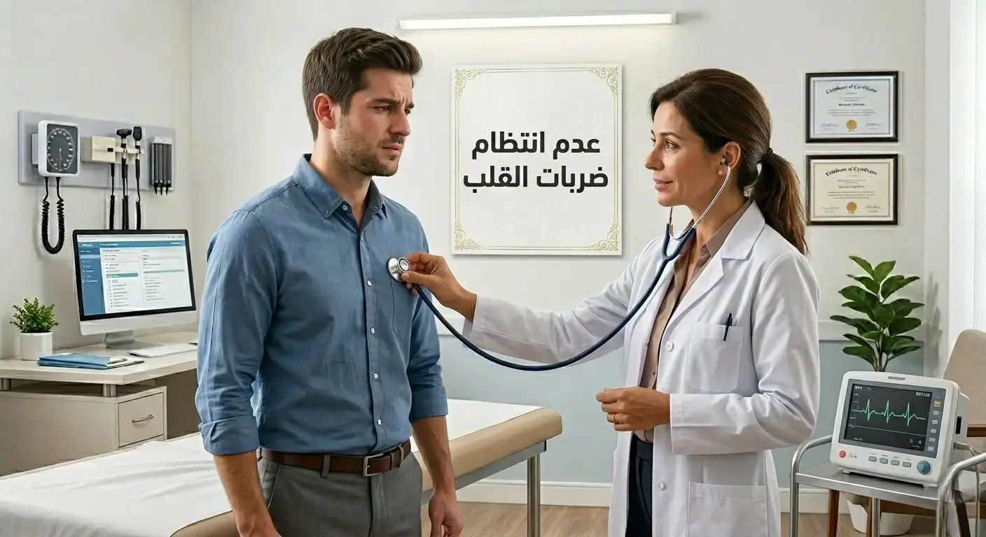 عدم انتظام ضربات القلب الأعراض والأسباب وطرق العلاج